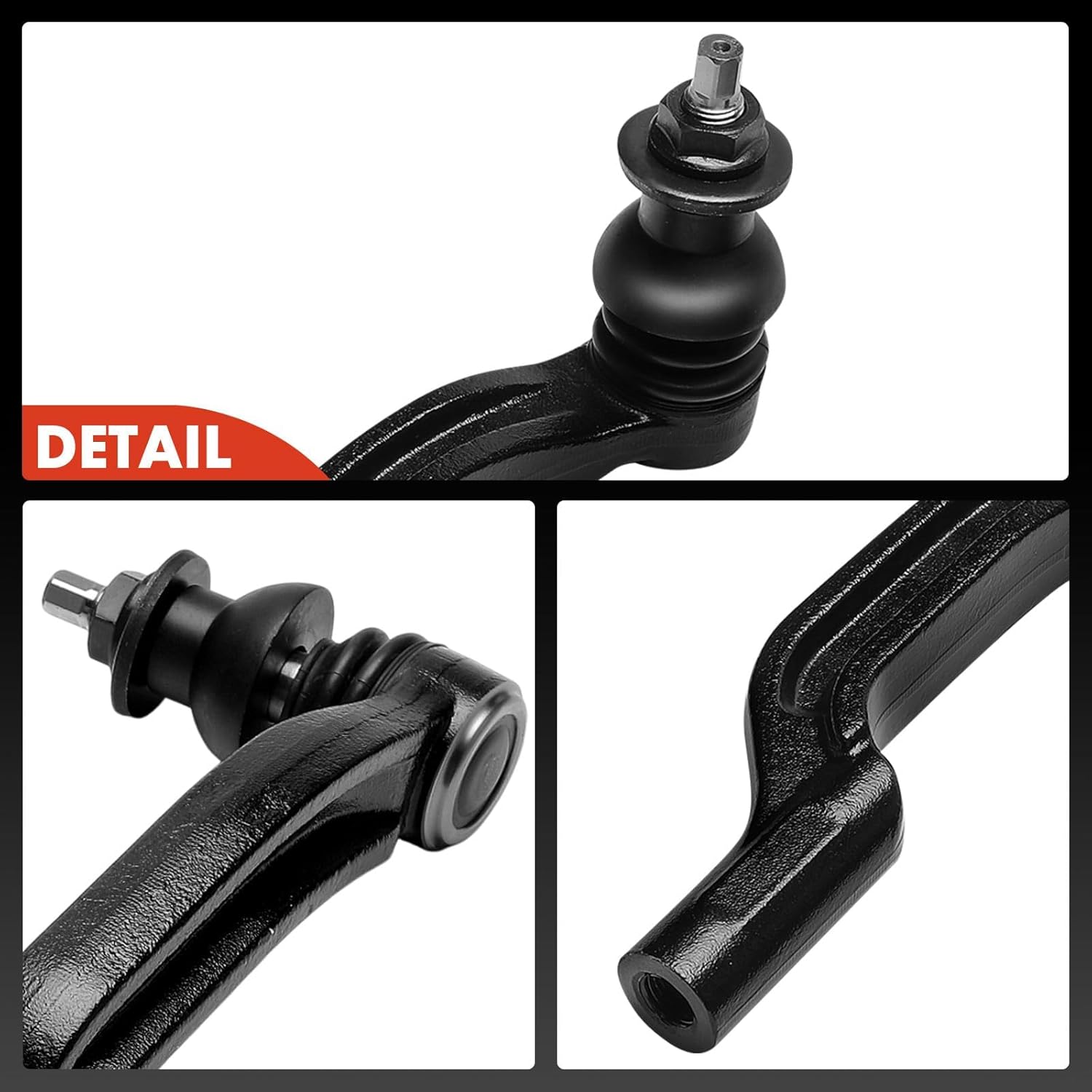 A-Premium 2 x Front Outer Tie Rod Ends, Compatible with Mercedes-Benz CLA250 2020-2022, CLA35 AMG 2020-2022, CLA45 AMG 2020-2022, A220 2019-2022, A35 AMG 2020-2021, A250 2019