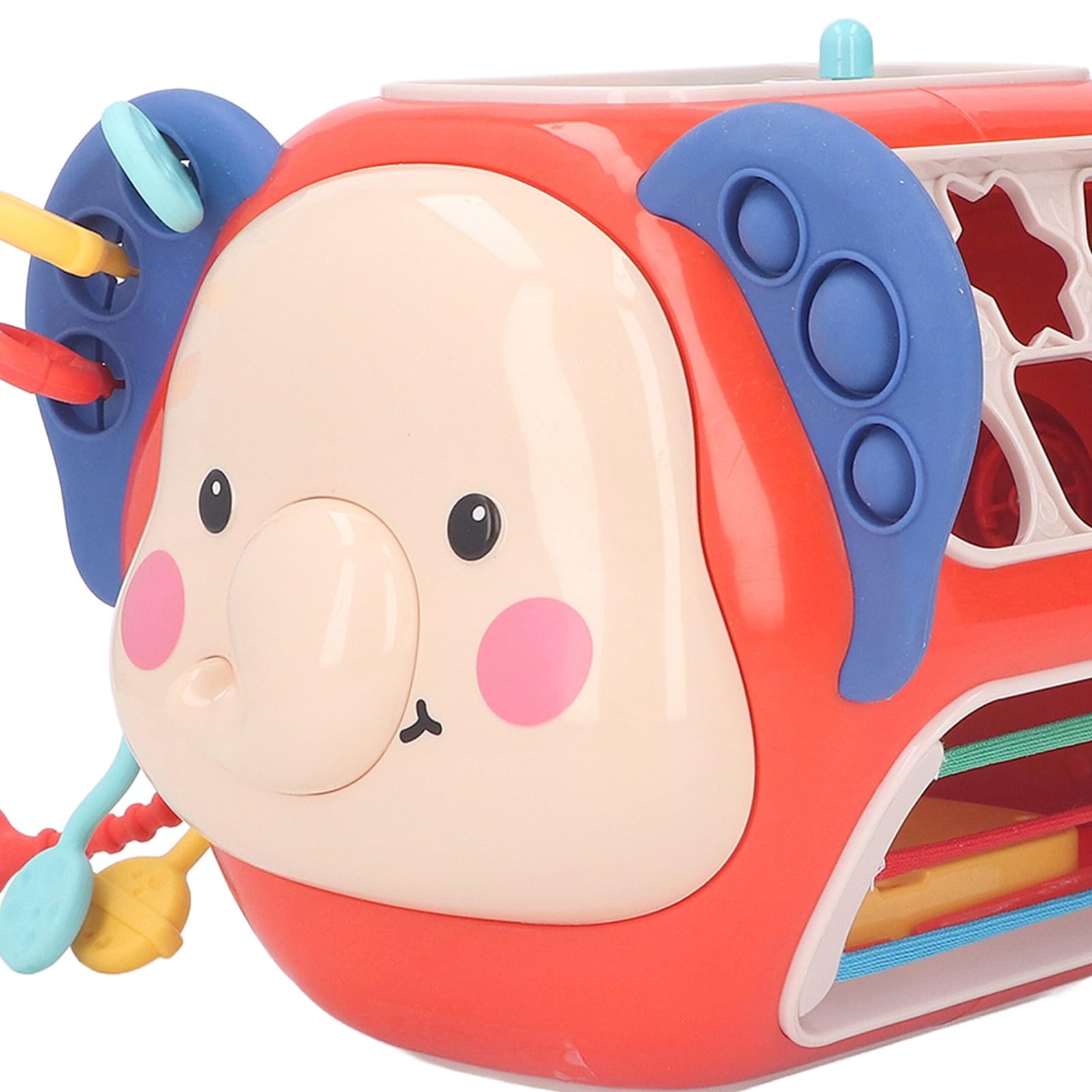 Activity Play Cube, Activity Cube para niños pequeños, 20 en 1 Música Ligera Efecto Multipropósito Toy de educación temprana para niños pequeños, Juguetes sensoriales para