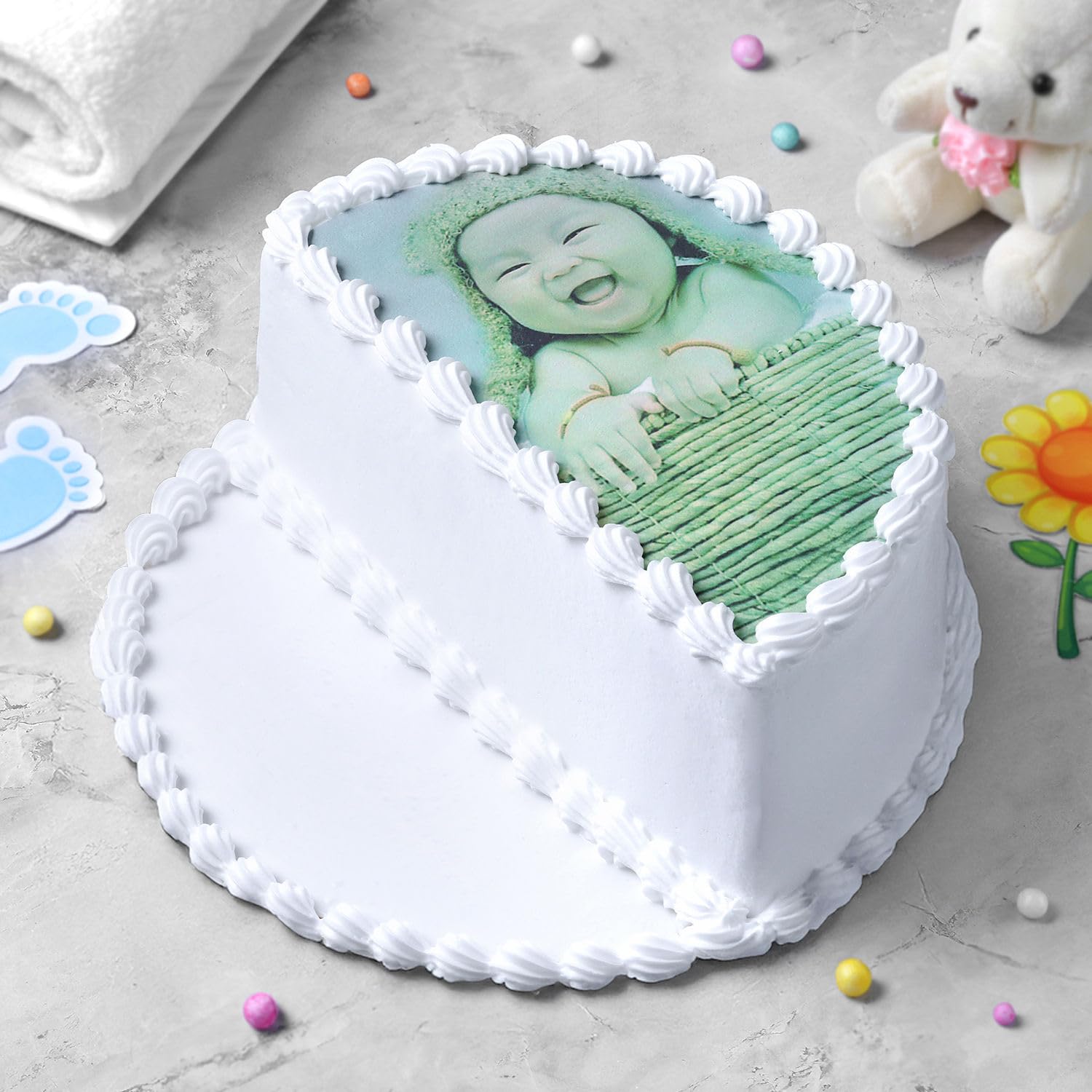 Fnp Customised Chocolate Bliss Half Cake 500 g-image-24