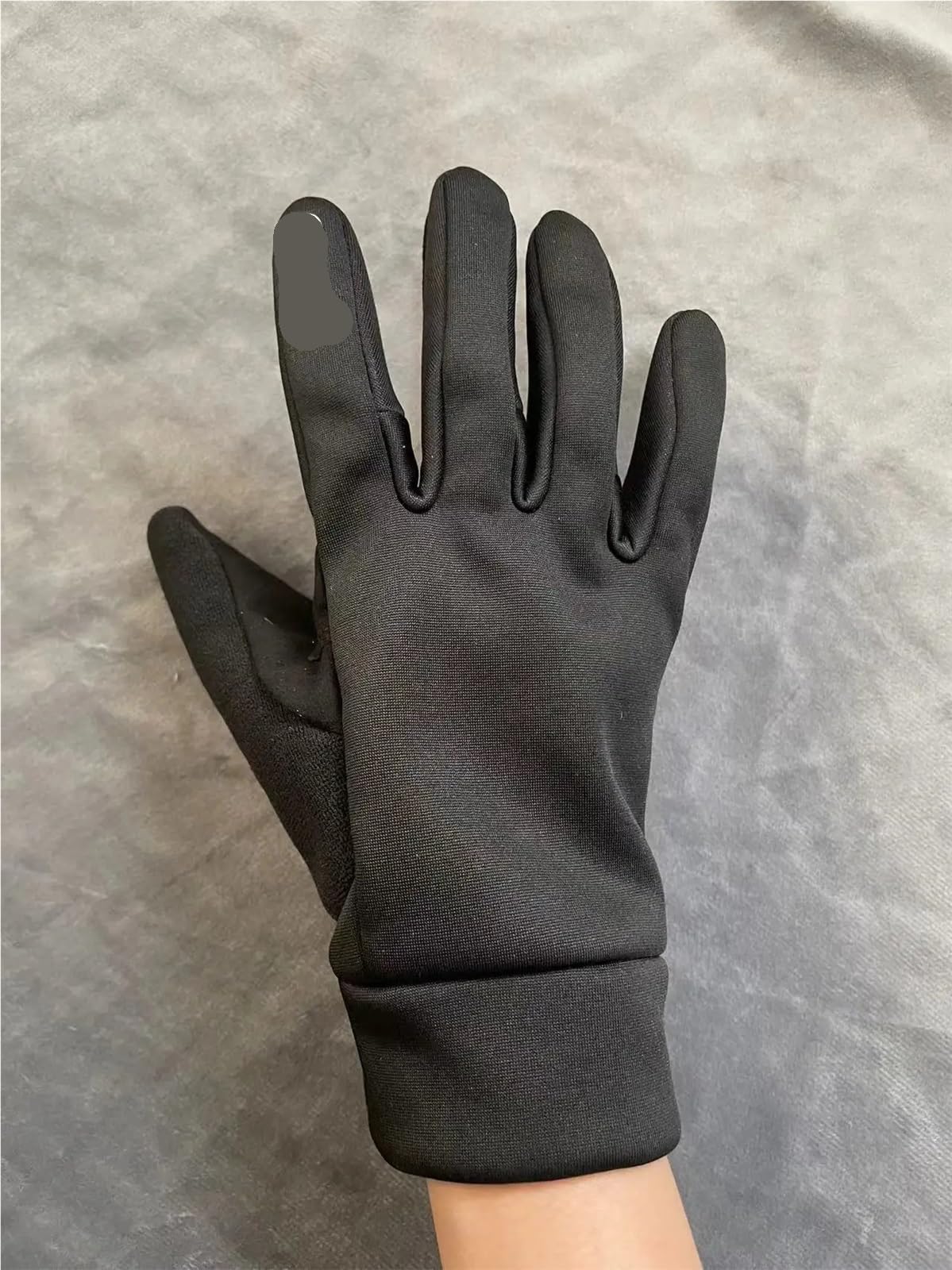 Guantes de escalada for deportes al aire libre, gruesos, resistentes viento y frío, terciopelo invierno, 2 pares Para MontañIsmo