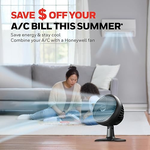 Miniatura 8 de Honeywell Turbo Force Ventilador de mesa oscilante, HT-906