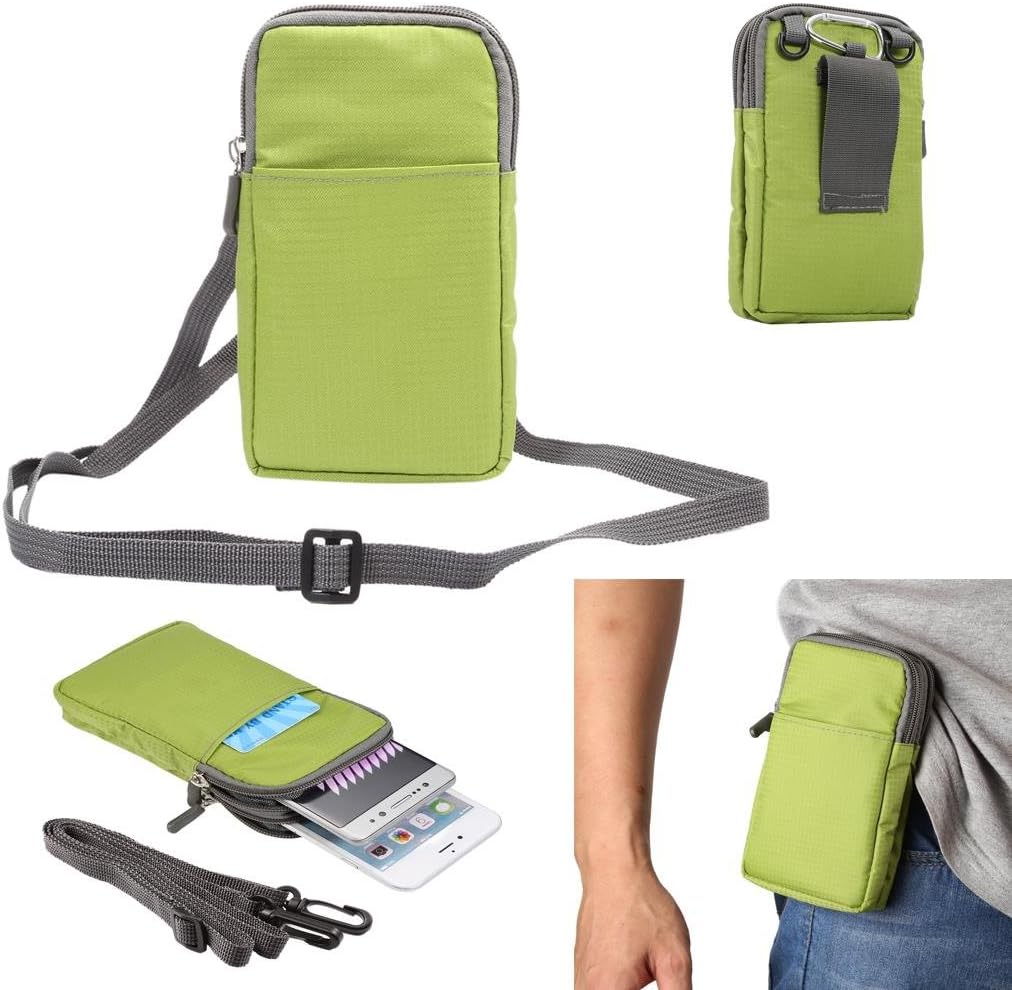 Universal Crossbody Cell Phone Purse Waist Pack Bag for Outdoor Sports Moblie Phone Carrying Cases Shoulder Belt Bag Pouch for iPhone 7 6/6S Plus Samsung Galaxy Phones Under 6.0'' from WaitingU