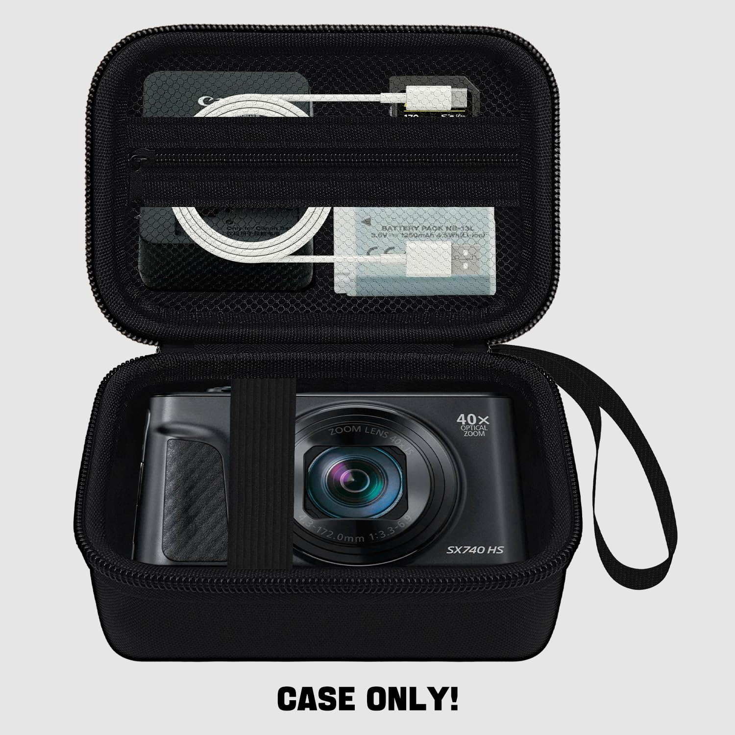 Canon PowerShot SX740 HS 本体とケース備品等 Amazon.com : Supmay Hard Carrying Case for Canon PowerShot