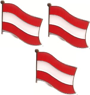 3 National Country Flag USA Friendship Flag Lapel Pins Pack of 3 International & American Double Flag Pin Badge