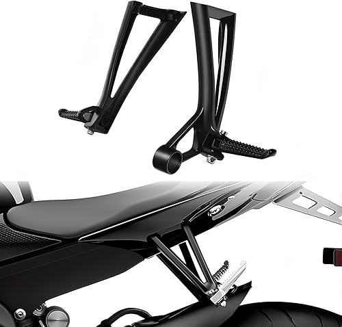 Miniatura 2 de Motocicletas Pies Traseros Soporte Reposapiés Ajuste Para Yamaha YZF R6 03-05 YZF R6S 06-09