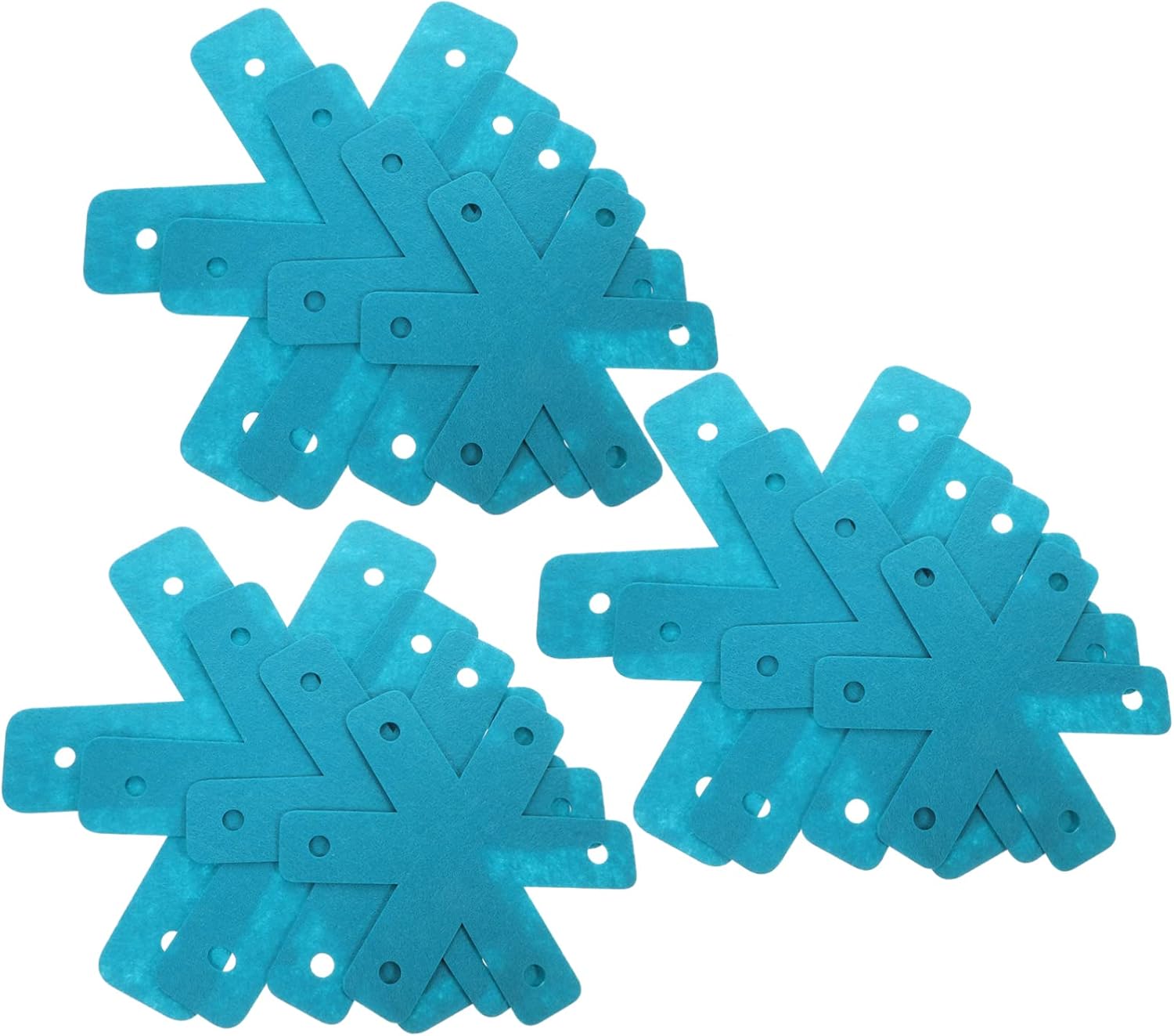 12 Pcs Flower-Shaped Heat Resistant Felt Pot Protectors Non-Slip Table Mats for Cookware Pan Cushion Set for Kitchen and Dining