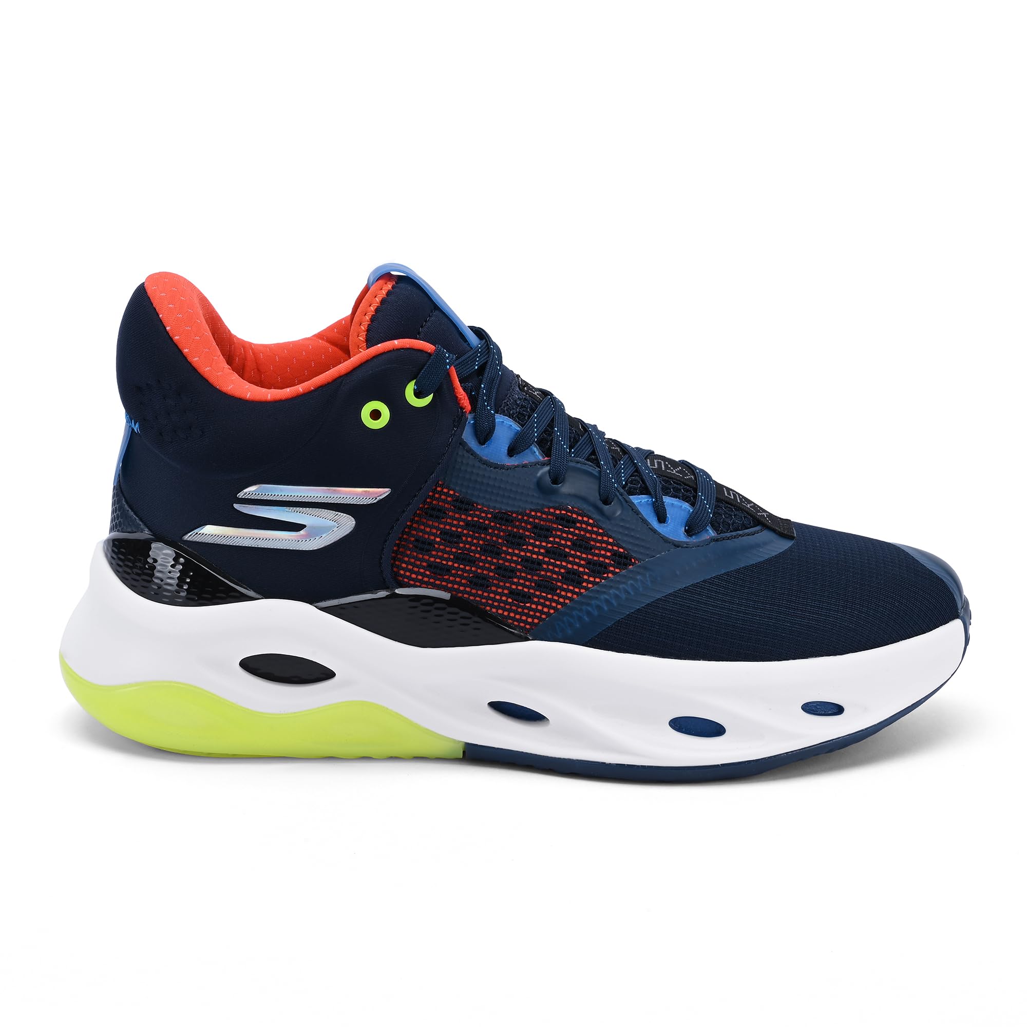Men Lace Up Basketball Shoe-image-43