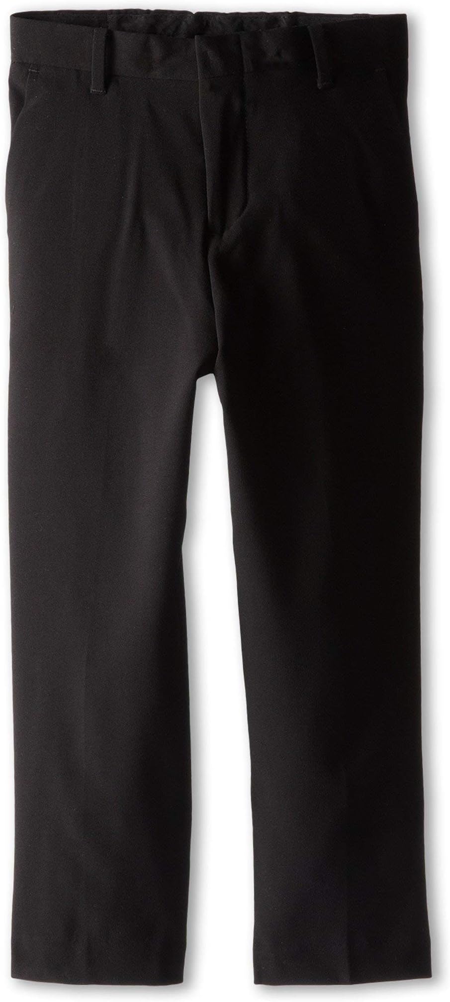 Boys Flat-Front Bi-Stretch Dress Pant, Straight Leg Fit, Belt Loops & Front Pockets