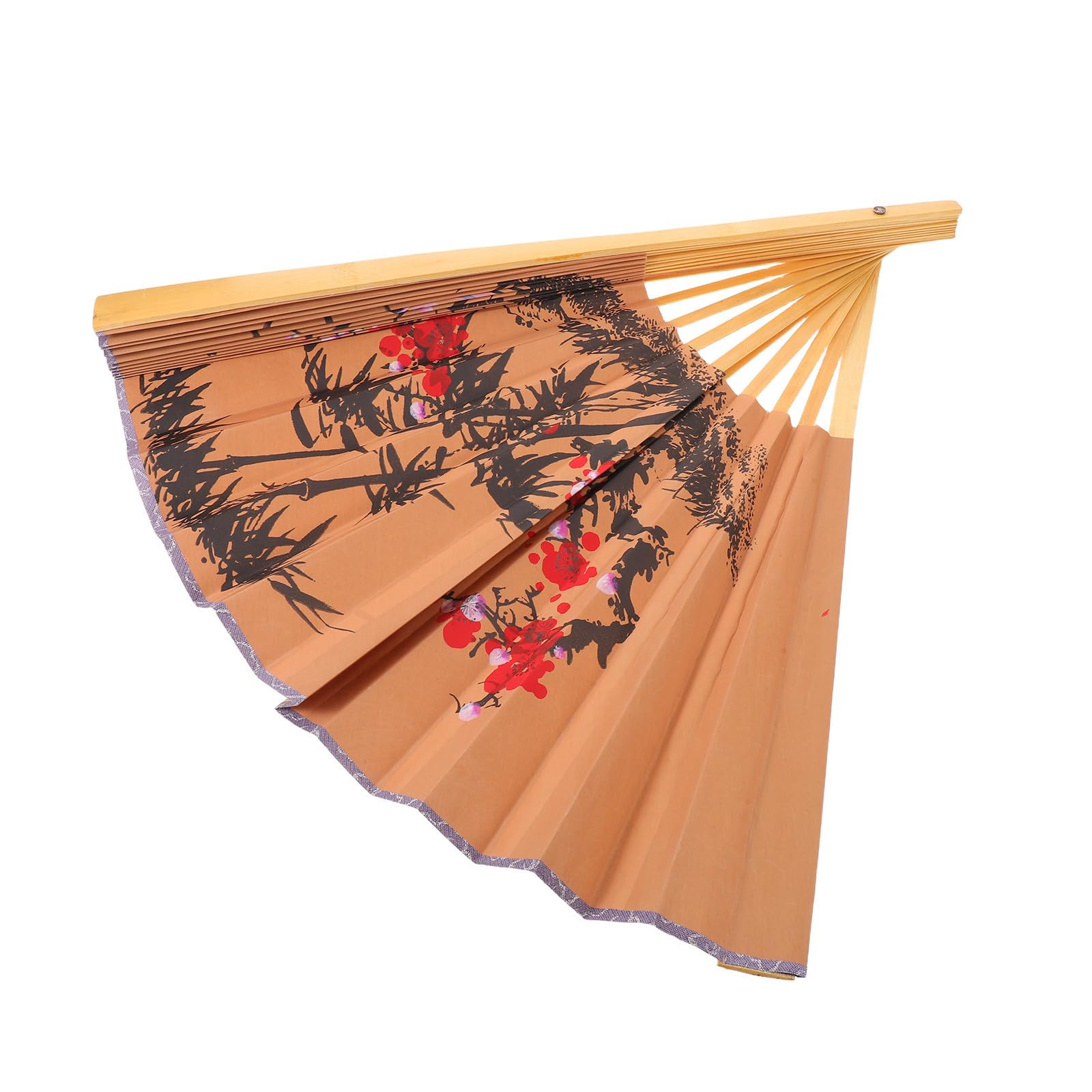 Abanico plegable chino tradicional para fondo fotográfico y bodas con encanto