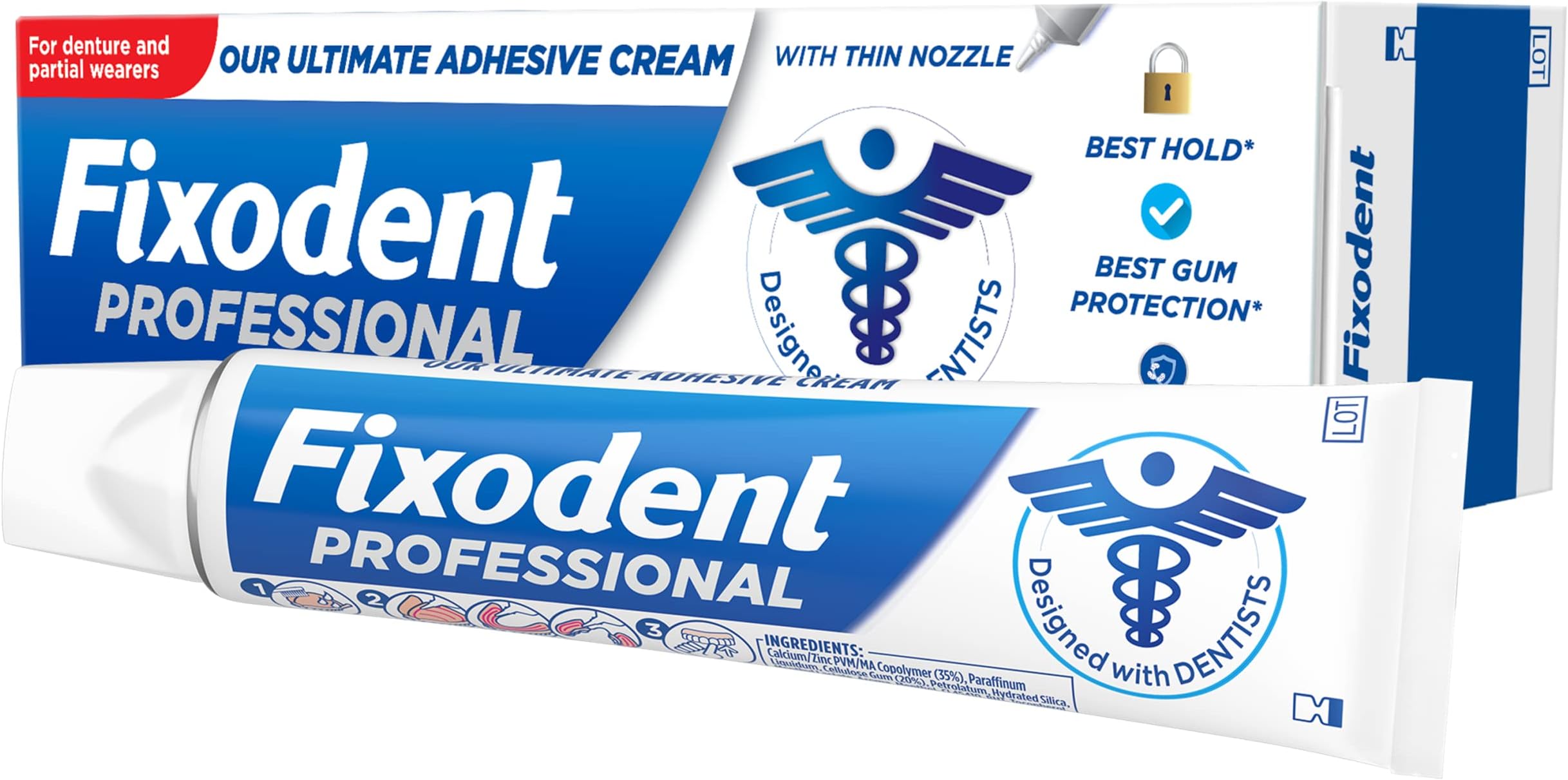 Fixodent Ultimate Professional Adhesive Cream 40ml