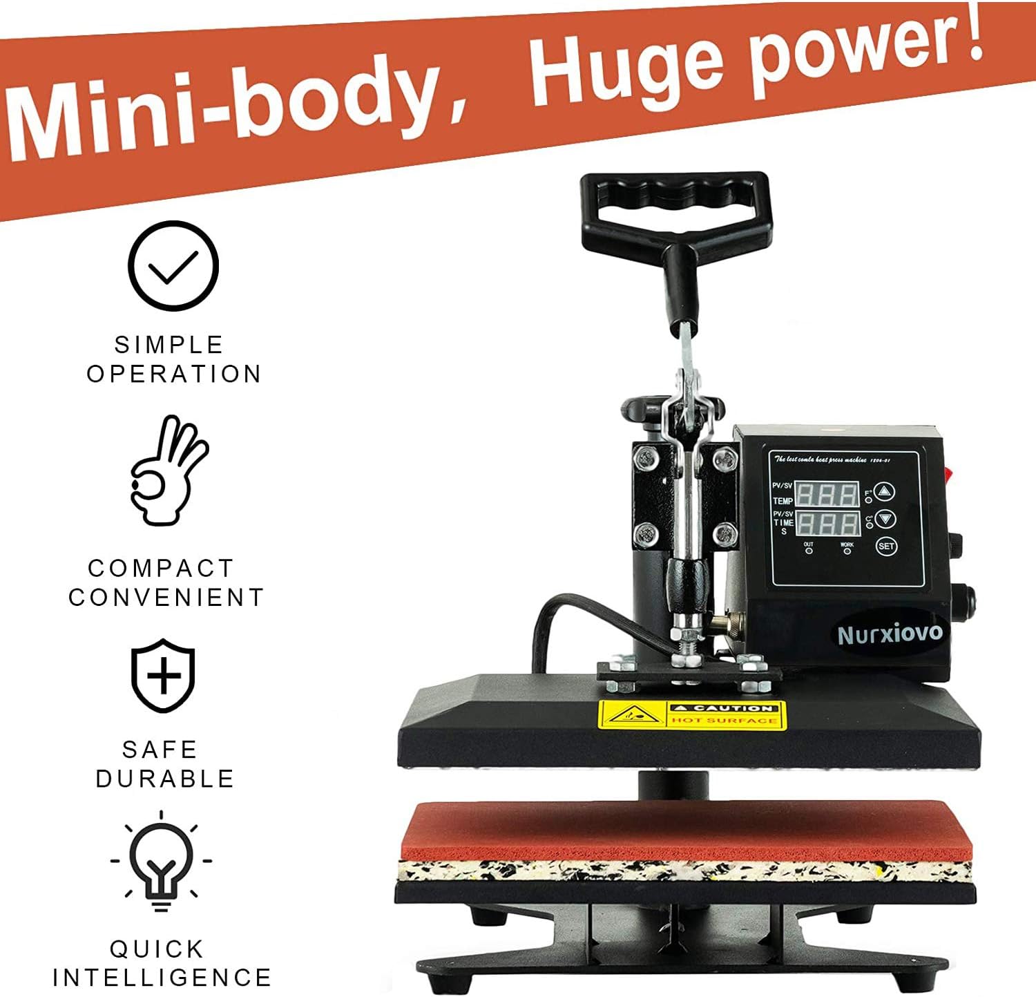 nurxiovo heat press