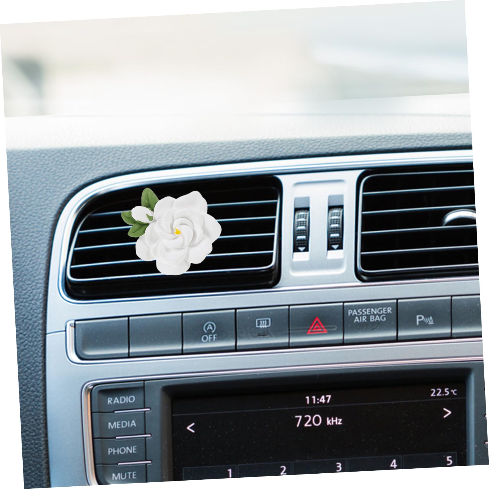 SOLUSTRE 4 Stück Auto Aromatherapie Dekorativer Auto-Lüftungsclip Zubehör für den Autoinnenraum Auto autolufterfrischer Auto- -Clip süß Auto lüftungsclip Gips