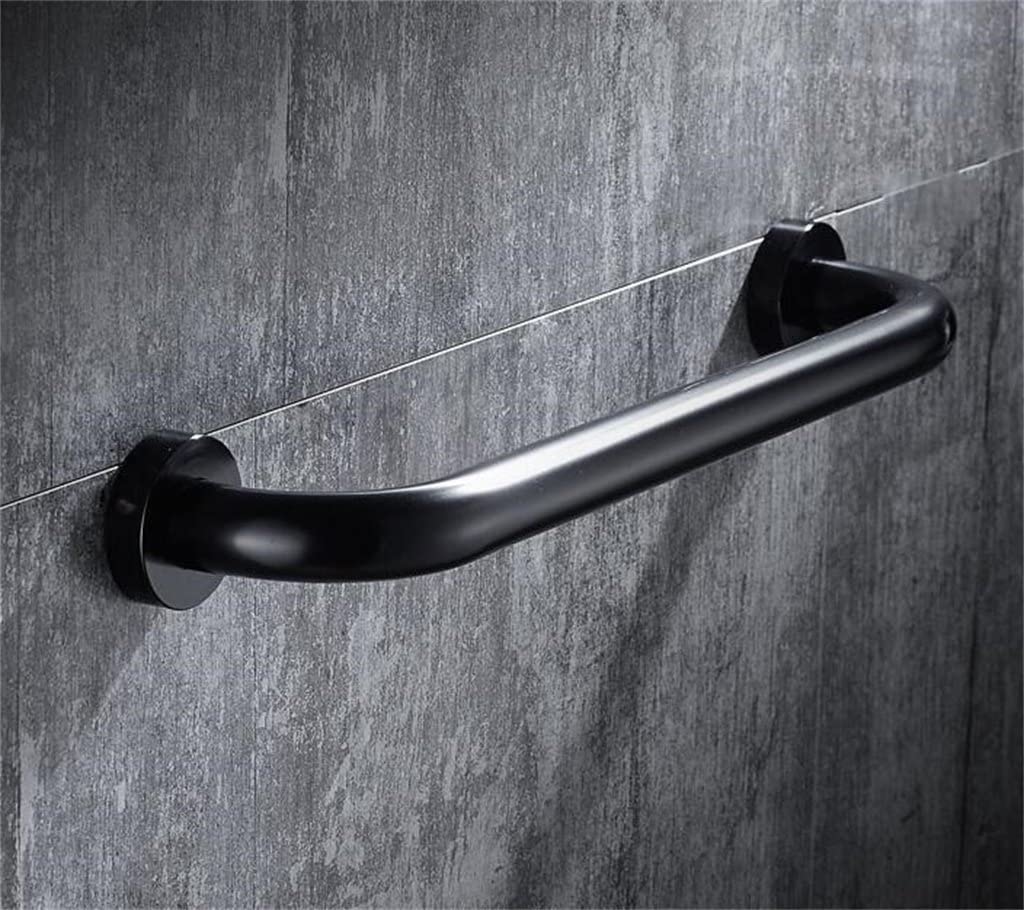 Barras de Agarre para Ducha Pasamanos Antideslizantes Barandillas de Seguridad para baño Manija de baño Negra Inodoro Barandilla Antideslizante Baño CE Aluminio. Barras de Apoyo para la duc