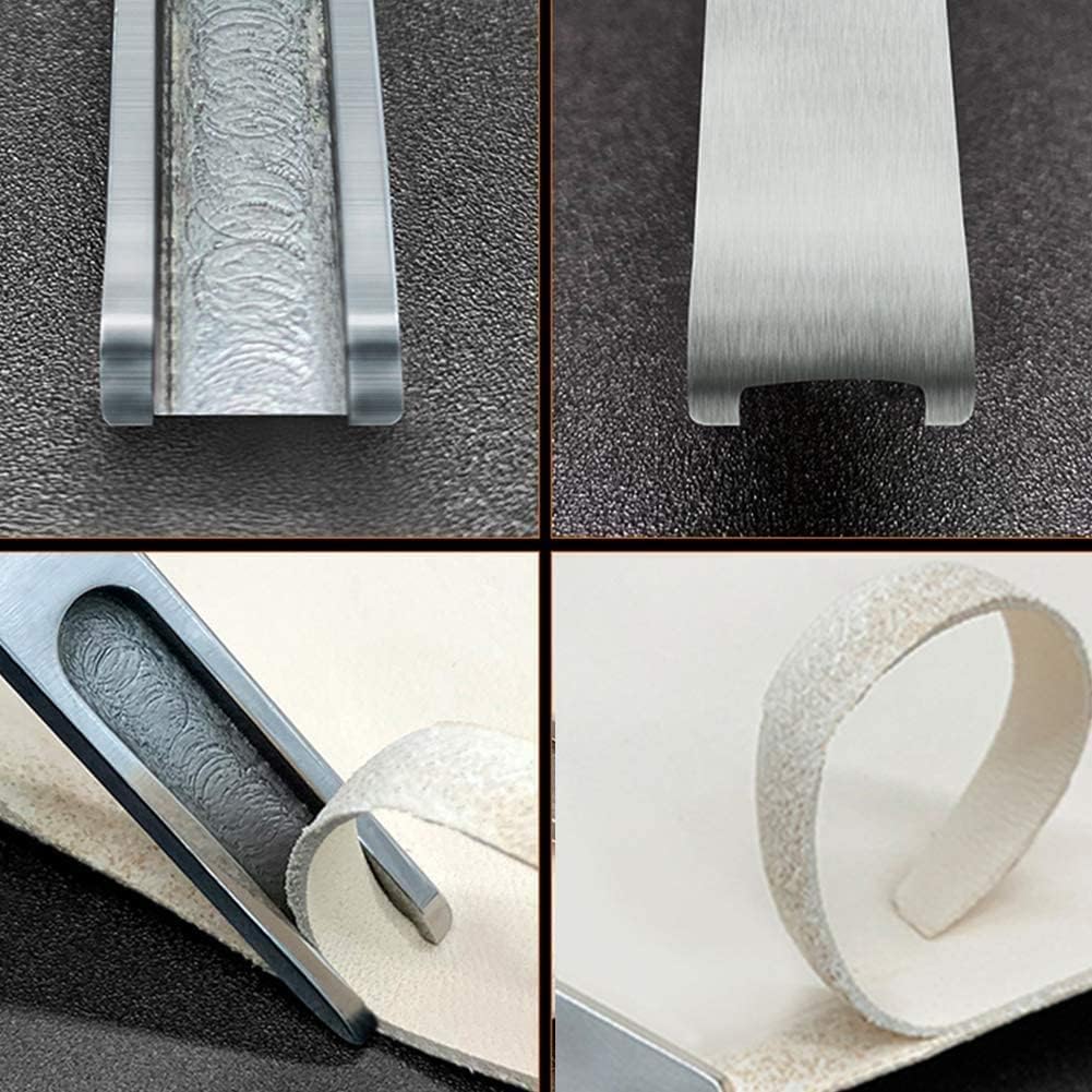 TuHeeHuT 4 Sizes of chamfering Tools mm 6mm 8 and 5.8 Can Cut Off The Bevel Leather Edge High Carbon Steel Grinding Crafting Close Cutting Tool Apply it to Beveled Surface