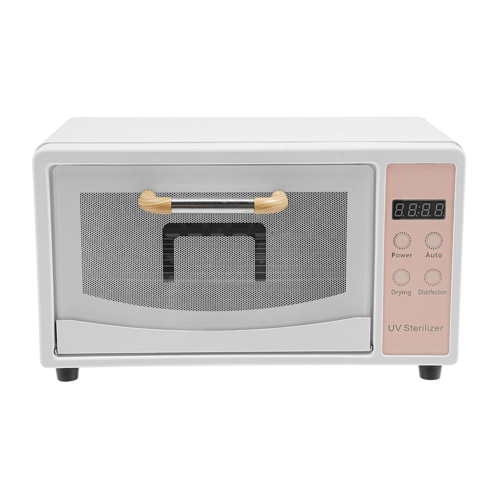 Sterilisator UV Desinfektionskabinett 10L Multifunktionaler Desinfektionsmaschine 160W Handtuchwärmer UVHeizun Sterilisation Desinfektionbox für Desinfektion Nagelstudio Fußpflege Tattoo (Rosa)