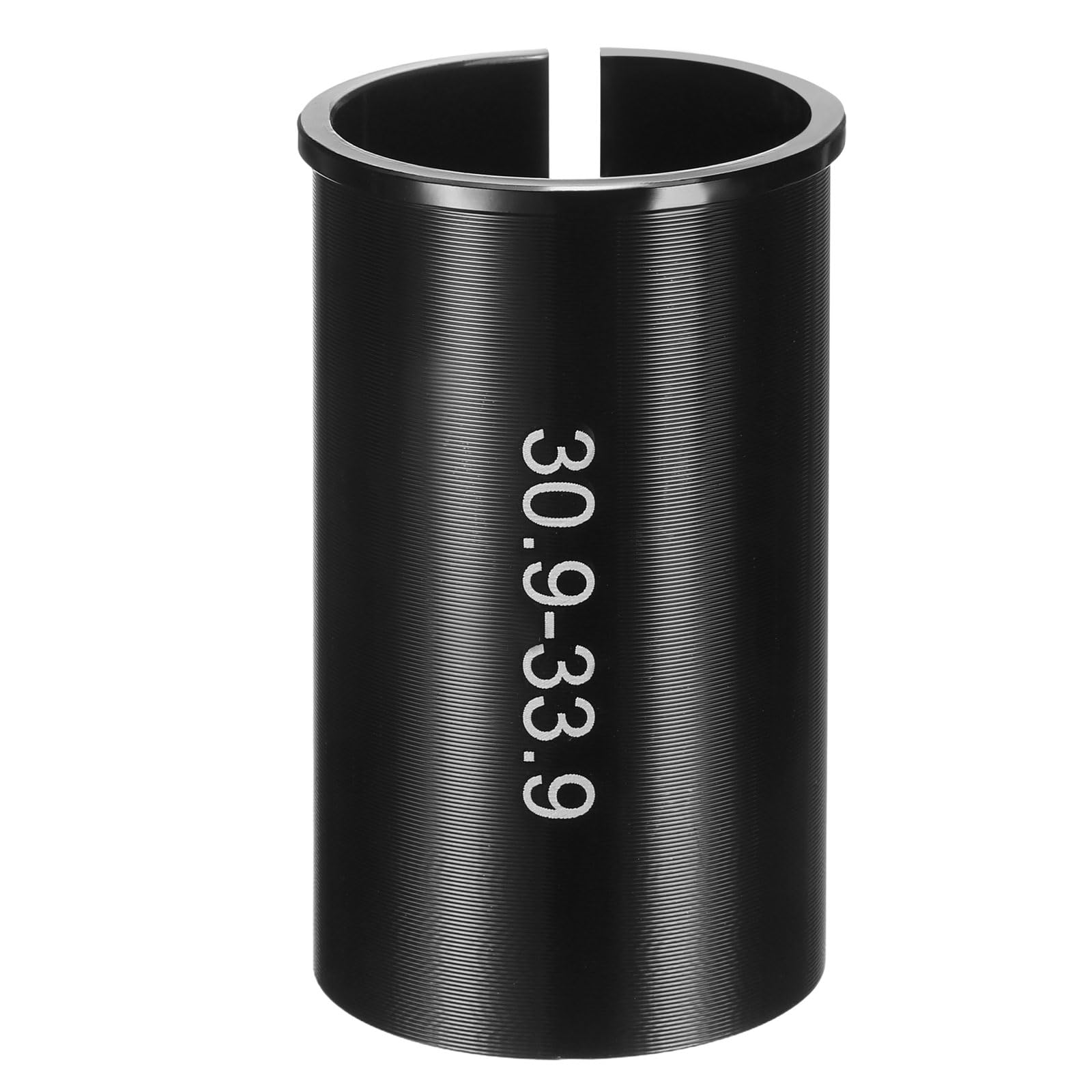 sourcing map Alloy Bike Seat Post Reducer Shim 30.9mm to 33.9mm 60mm Length Aluminum Bicycle Reducing Sleeve Conversion Seat Post Tube Adapter for Mountain Bike Road Bike City Bike