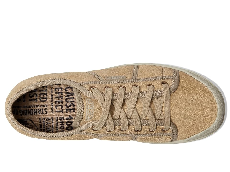 Keen Eldon Harvest Sneaker Leather (Beige/Silver Birch) Men's Shoes