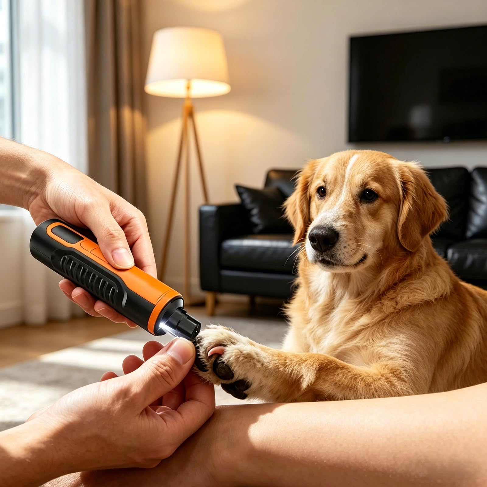 Ponceuse à ongles électrique pour animaux de compagnie 5 niveaux 9500