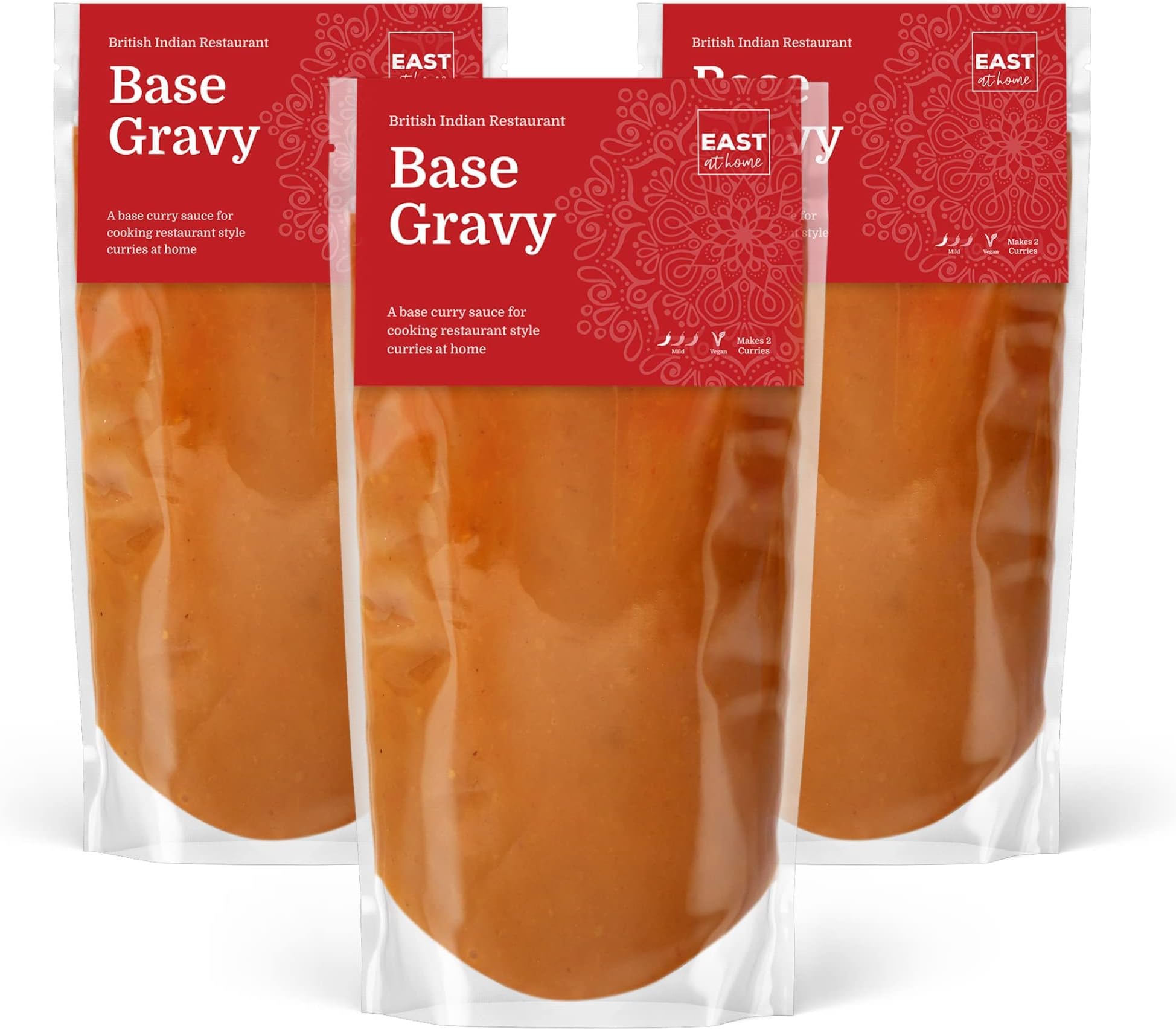 – Base Gravy for Curry | Make British Indian Restaurant (BIR) Style Curries at Home | East At Home (3 pack)