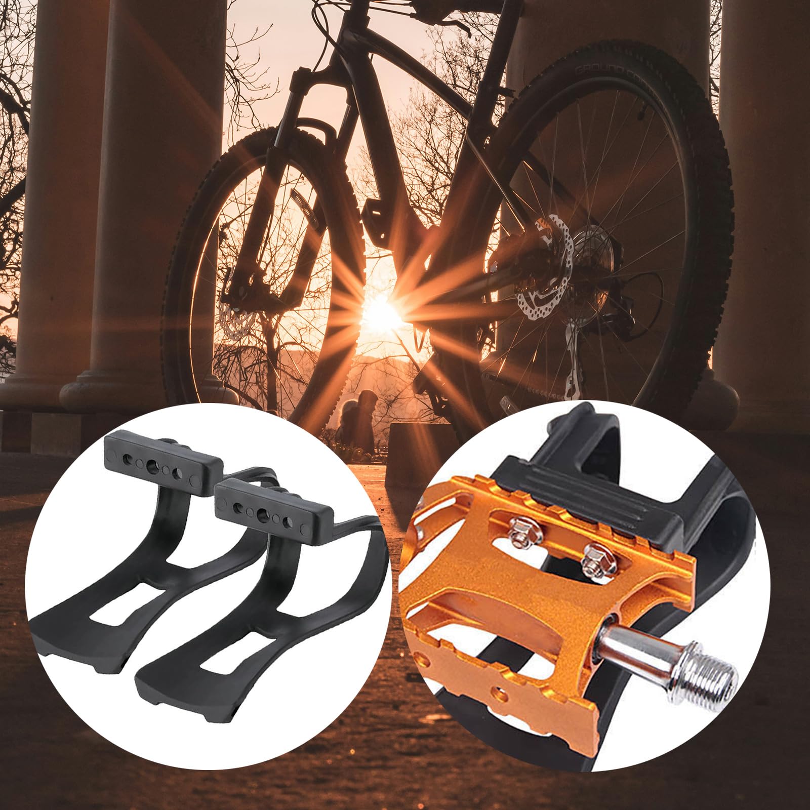 Pedale per bicicletta senza spalline Clip per