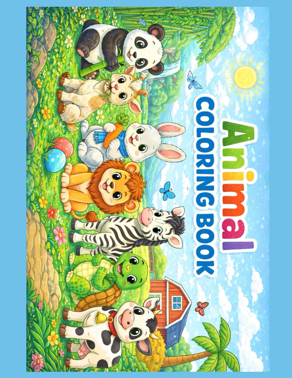 Animal Coloring Book: for kids Age 3+ years