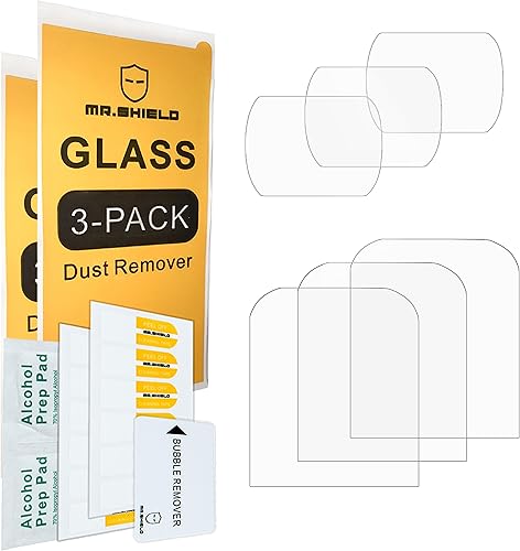 Miniatura 2 de Mr.Shield Protector de pantalla para cámara DJI Osmo Pocket 2 lente+pantalla LCD 3+3 unidades vidrio templado vidrio japonés con dureza 9H Protector