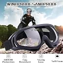 Motorcycle Riding Eyewear Helmet Goggles Anti Scratch | Anti Fog Lens, UV Protective Windproof Dirt Shield For Cycling, Bike Riding Off Road Racing And Outdoor Activities (Motorcycle Goggles) gallery image