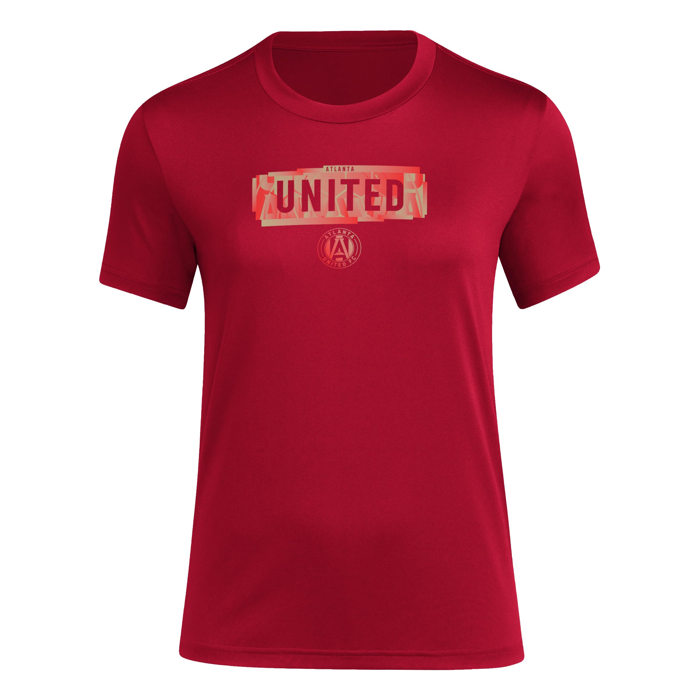 adidas Women's MLS Team Pre-Game Short Sleeve T-Shirt
