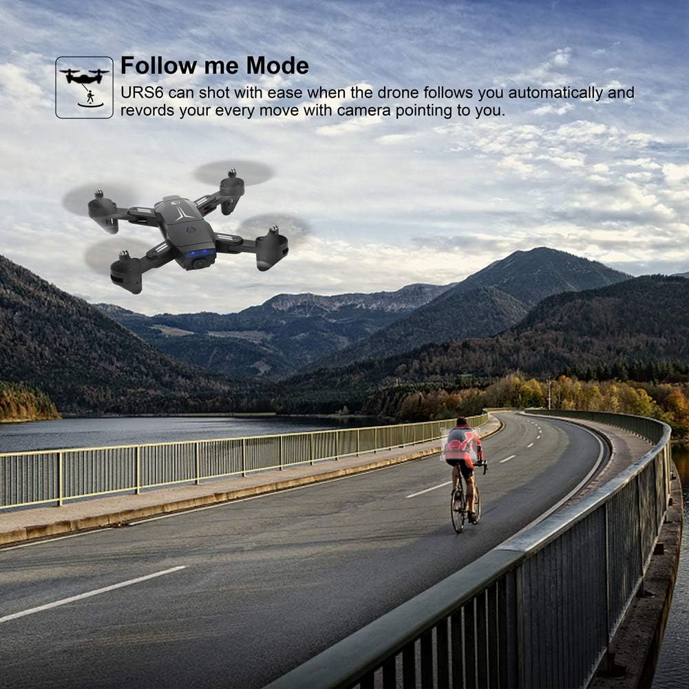 Up To 50% OFF Foldable Drone with 1080p HD Camera for Adults and Kids,Quadcopter with Wide Angle 480P FPV Live Video for Beginners with Gesture Control/Follow me Mode/Altitude Hold for Last 18 mins