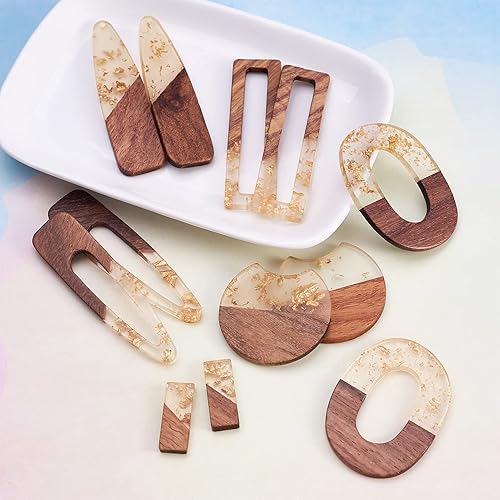 Miniatura 9 de Colgante de madera de resina, Resina, No es una piedra preciosa