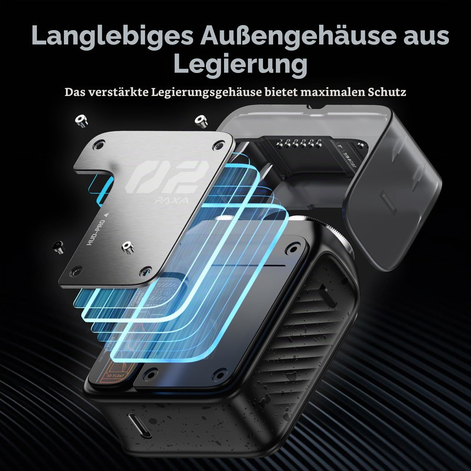 PAXA T01 Rasierer Herren Elektrisch,9000 U/Min Kompakter Elektrorasierer,IPX7 Rotationsrasierer Mini Rasierer Herren Nass-&Trockenrasur,Magnetische Kappe,USB-C Aufladbar Für Zuhause,Auto,Reise,Grigio