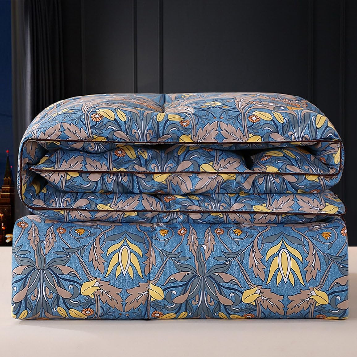 Amazon｜SCTX 羽毛布団 ダブル 220*2406kg 1枚合わせ 抗菌 肌布団は