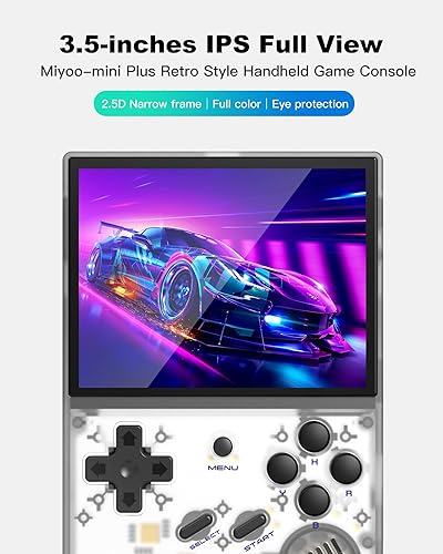 Miniatura 3 de Consola de juegos portátil retro, consola emuladora de mano Anbernic RG35XX, consola de juegos portátil estilo Miyoo-Mini-Plus 5474 juegos clásicos,