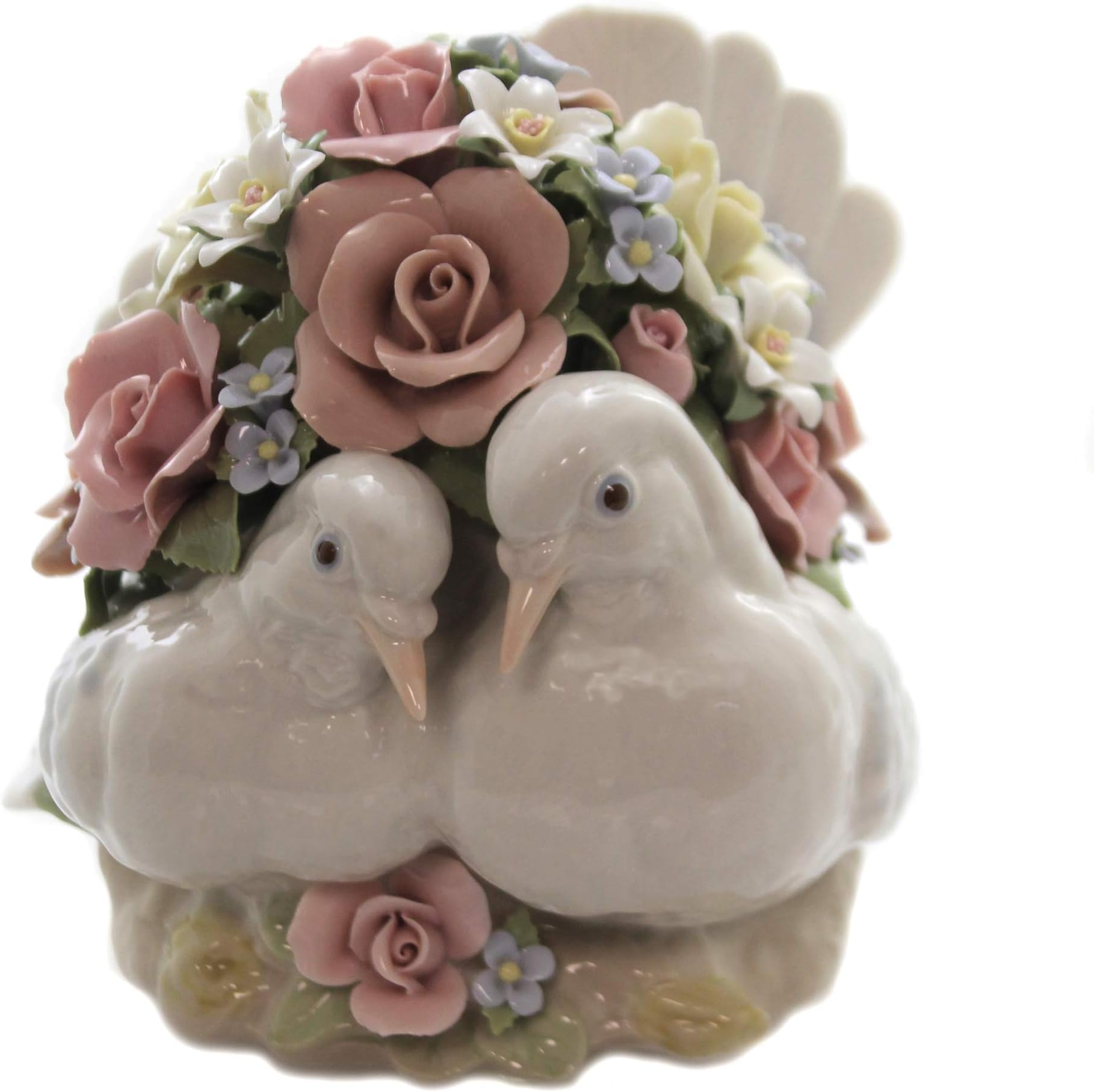 Cosmos Gifts 80000 Love Birds Music Box, Black