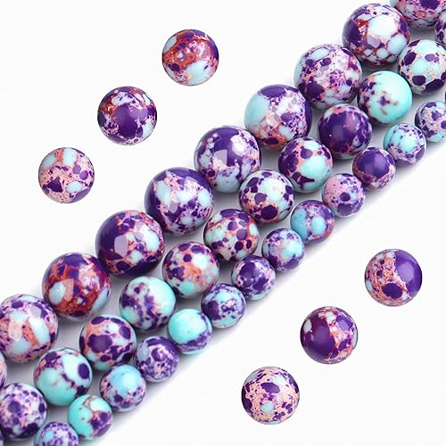 Miniatura 10 de Abalorios de piedra natural Filluck