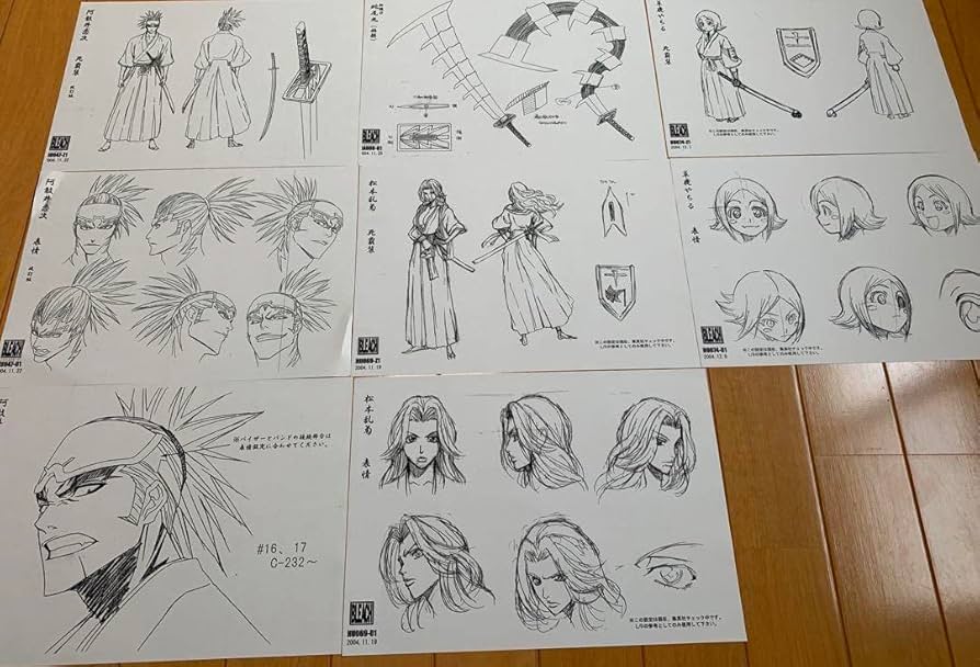 Amazon.co.jp: BLEACH ブリーチ 設定資料 120枚 : おもちゃ