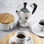 BIALETTI Moka Express 6-Cup Aluminum Stovetop Espresso Maker, Silver
