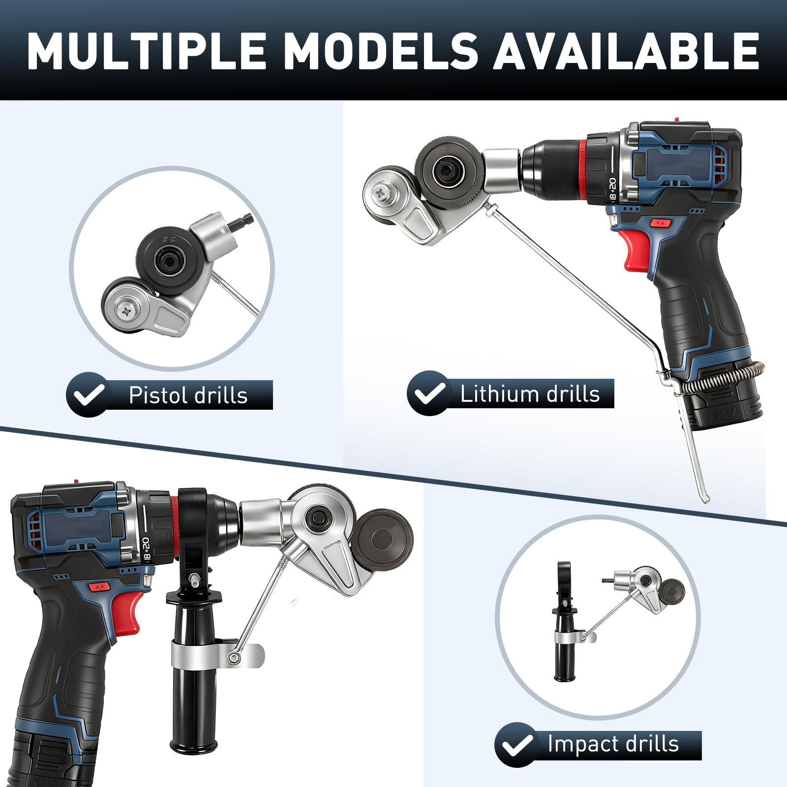 Metal Nibbler Drill Attachment - Sheet Metal Cutting -5