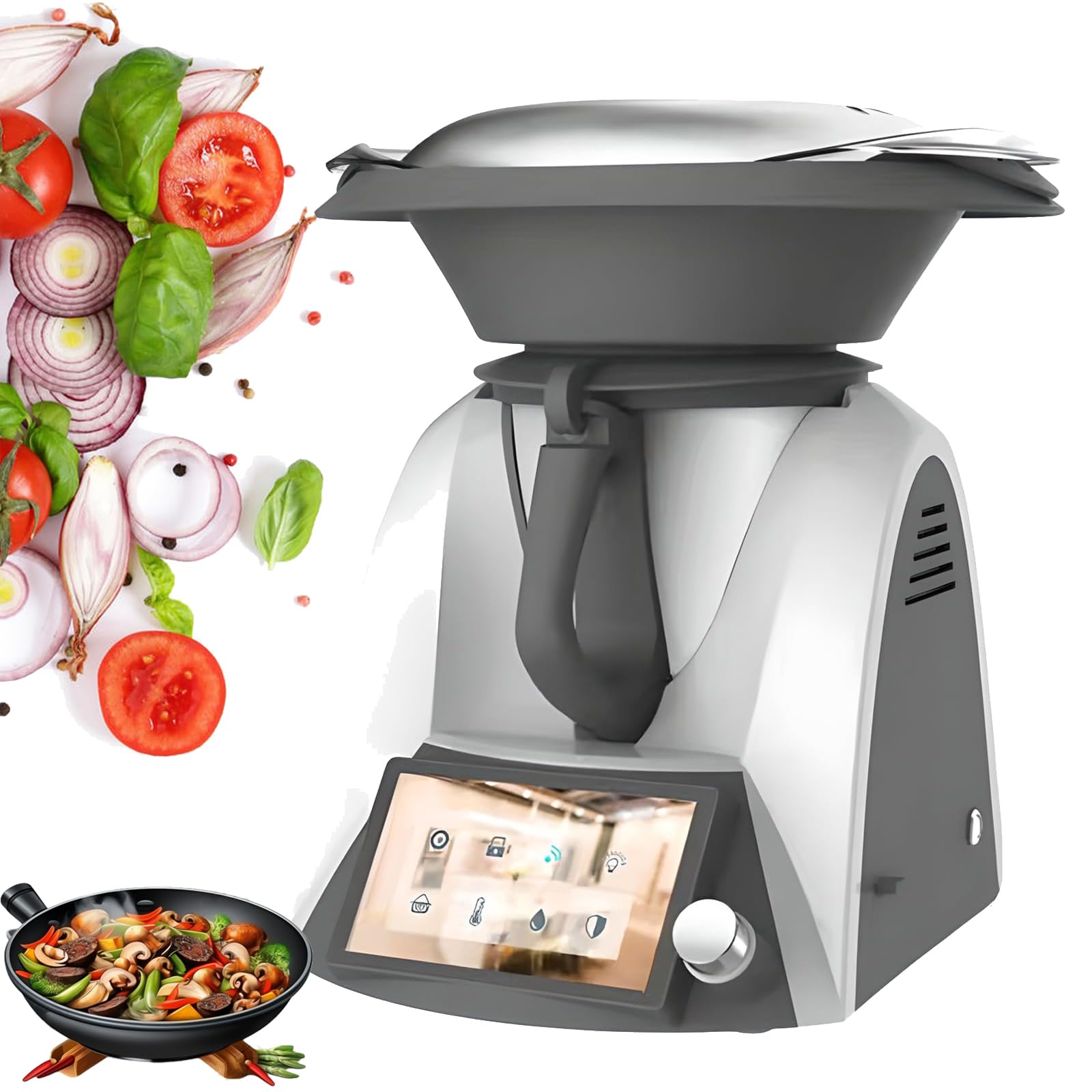 Wielofunkcyjny Robot Kuchenny O Mocy 1500 W, Inteligentna Kuchenka, Blender, Mikser Stojący, Urządzenie Do Gotowania Typu „wszystko W Jednym”, Z Zestawem Do Gotowania Na