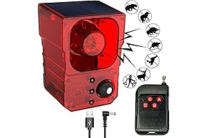 Solar Motion Sensor Alarm Outdoor: Protect Your Home and deter Intruders with...