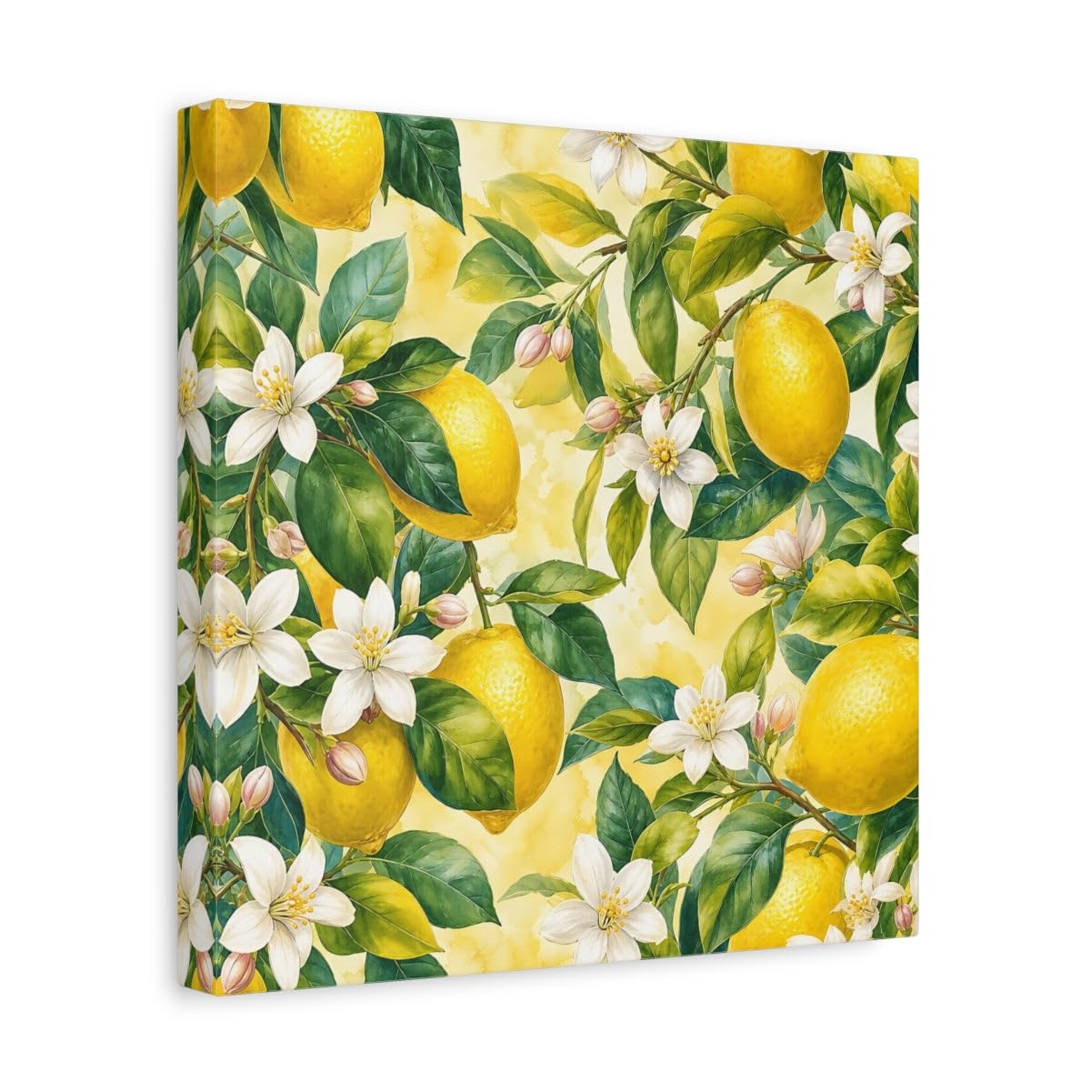 Impression sur toile de citrons déco murale cuisine moderne et rétro - 8