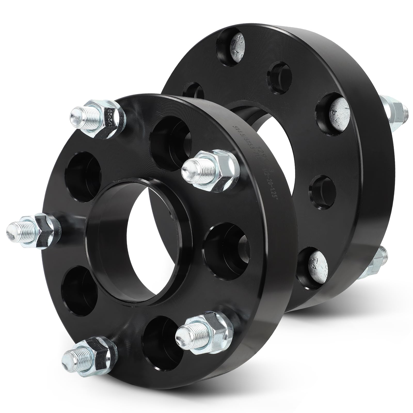 SCITOO 4Pcs 5x4.5 to 5x5.5 Wheel Spacers 1.25 inch for Ford