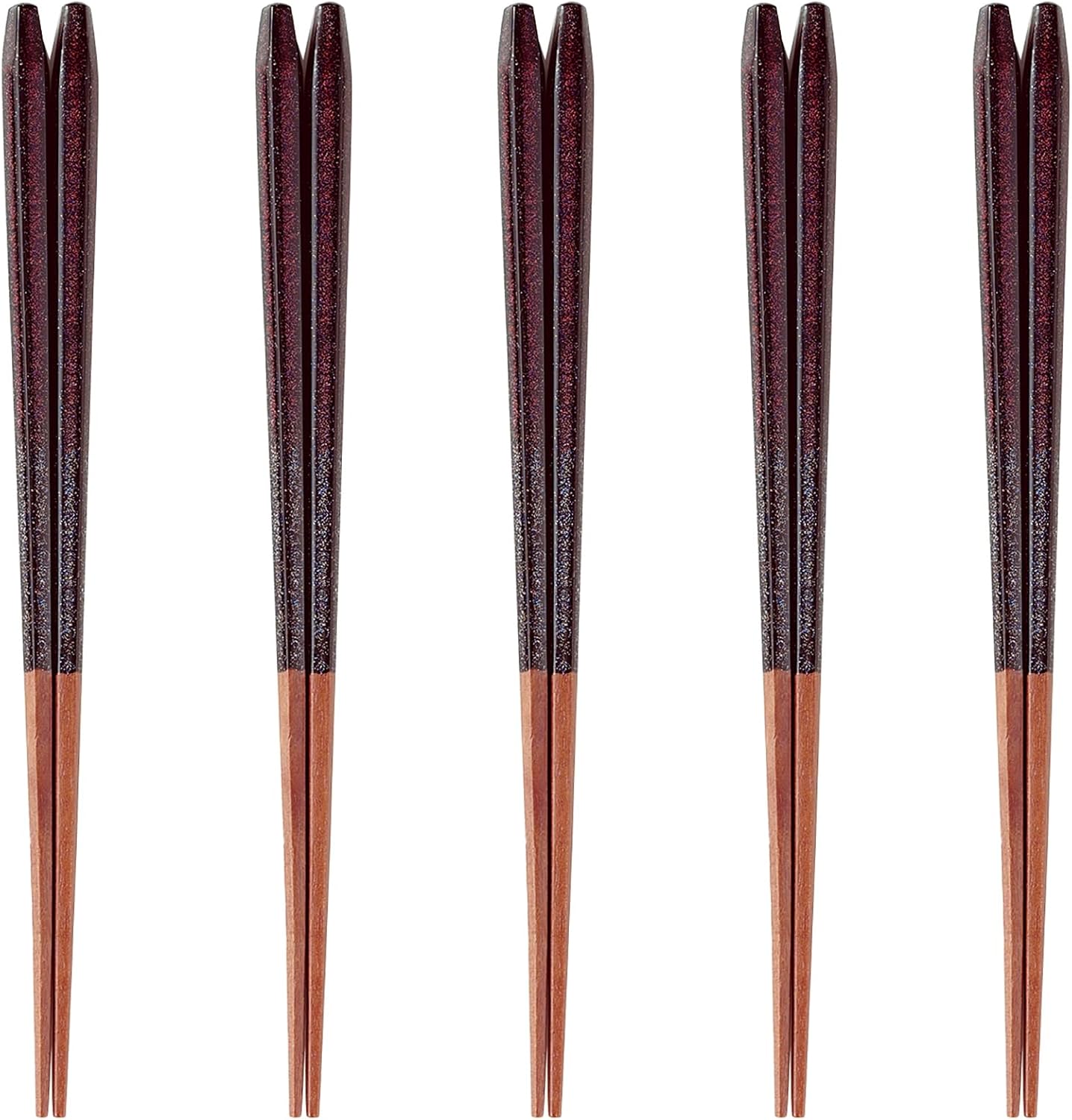 J-kitchens PID590562 Japanese Chopsticks, Set of 5 Pairs, Material: Wood, Chopsticks, Made in Japan
