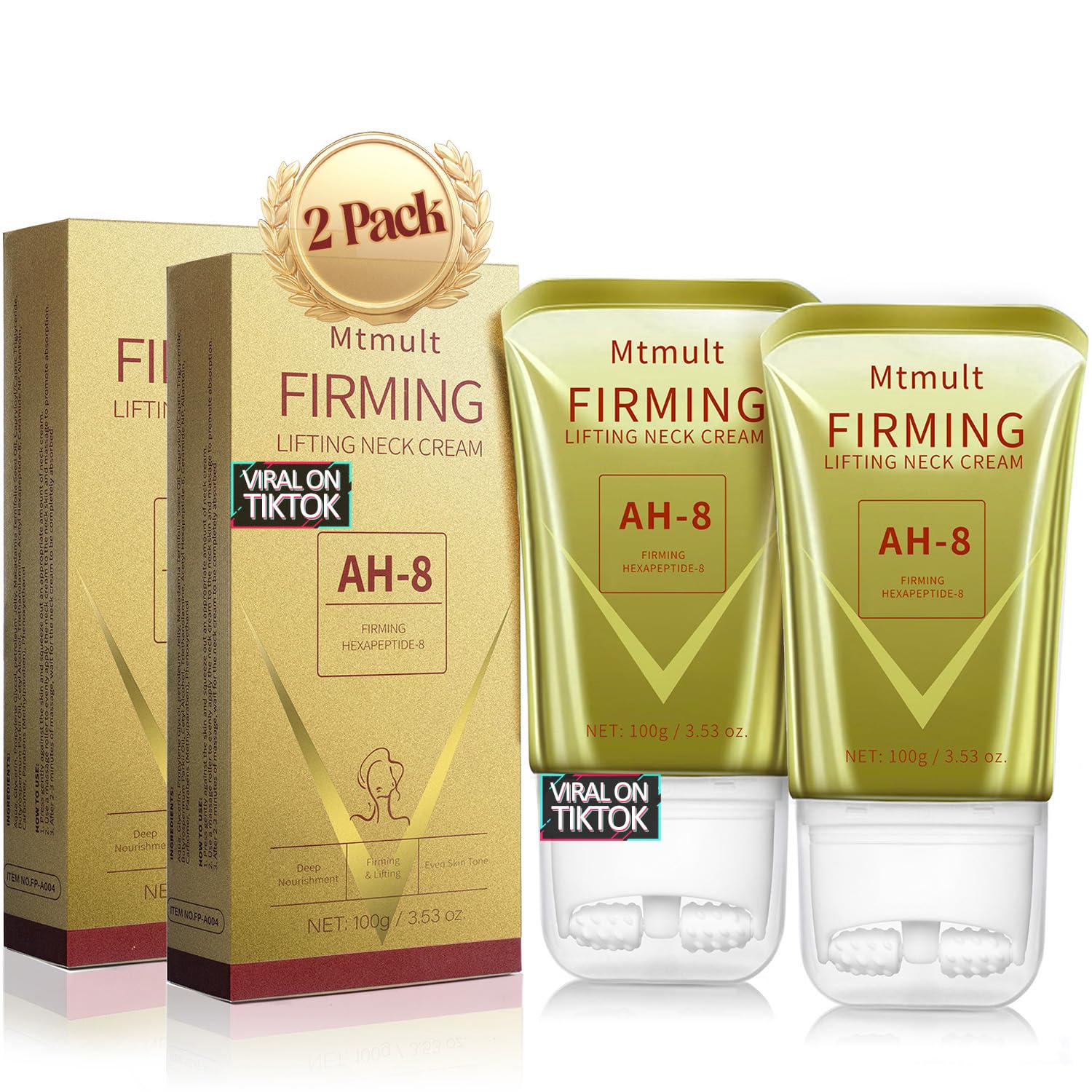 Amazon.com: Mtmult AH-8 Firming Neck Cream, Neck Creams for