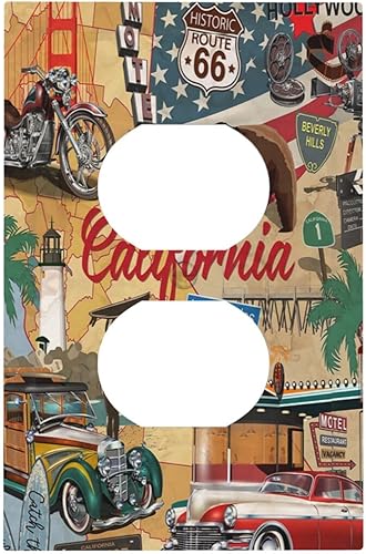 Miniatura 27 de Cubierta de Pared de Interruptor y Toma de Corriente de 1 Gang de Patrón Texturizado de Mármol Turquesa Oscuro Azul Gris Moderno Abstracto de Lujo