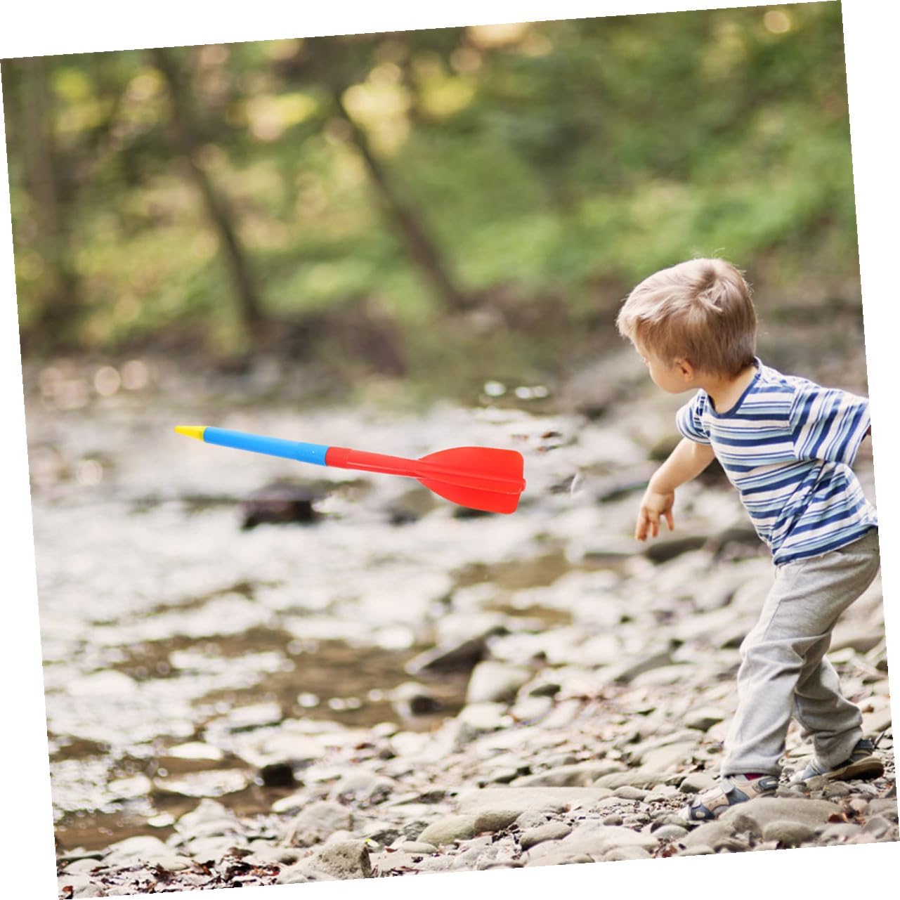 STOBAZA 2Pcs Training Javelin Soft Plastic Throwing Props Athletics Practice Supply for School Sports Fitness Equipment Safe for Boys
