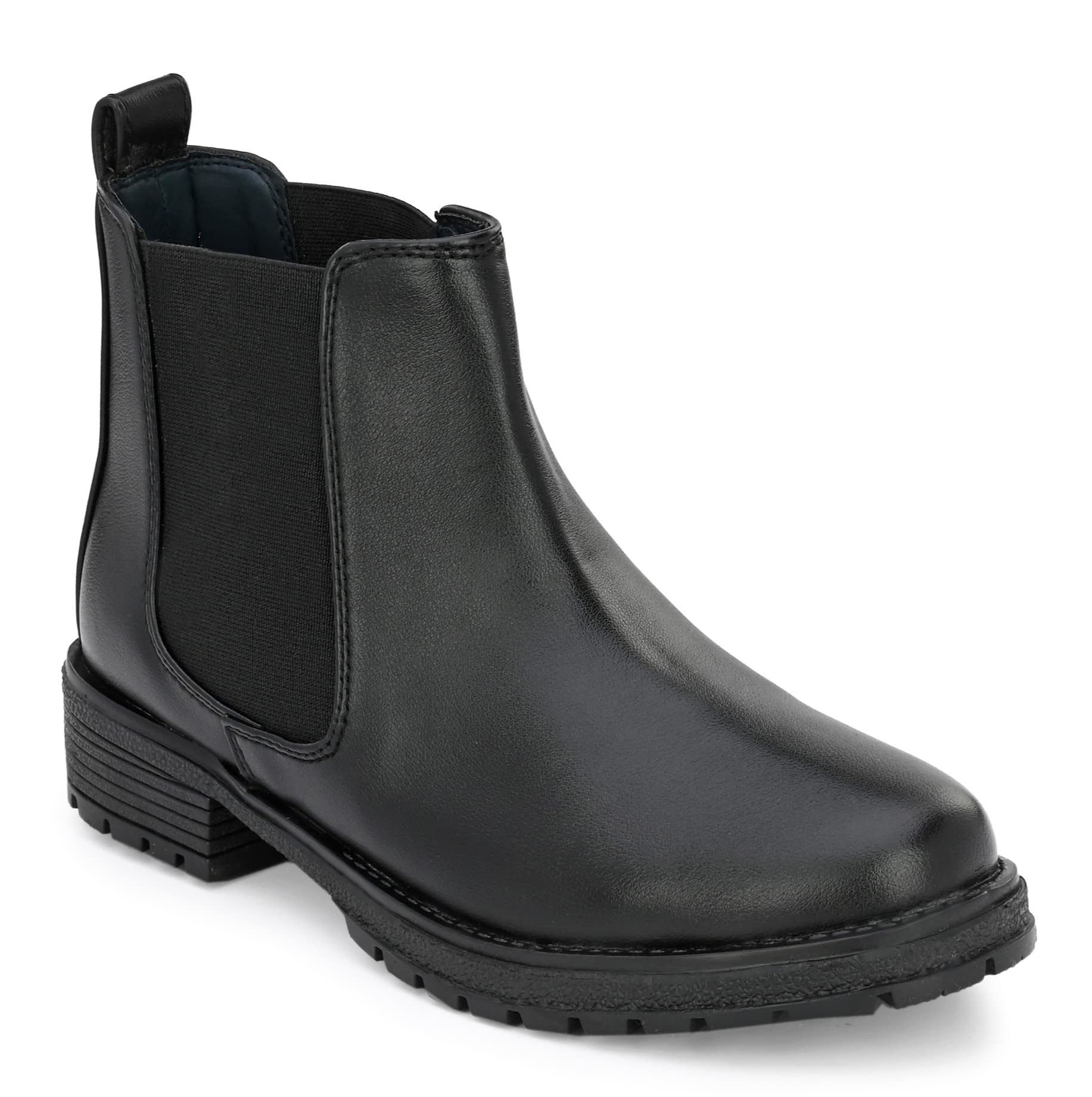 AFROJACK Womens Chelsea Boots|Synthetic High Ankle Shoes W1700, Black (B0C712FVHT) Amazon Price History, Amazon Price Tracker