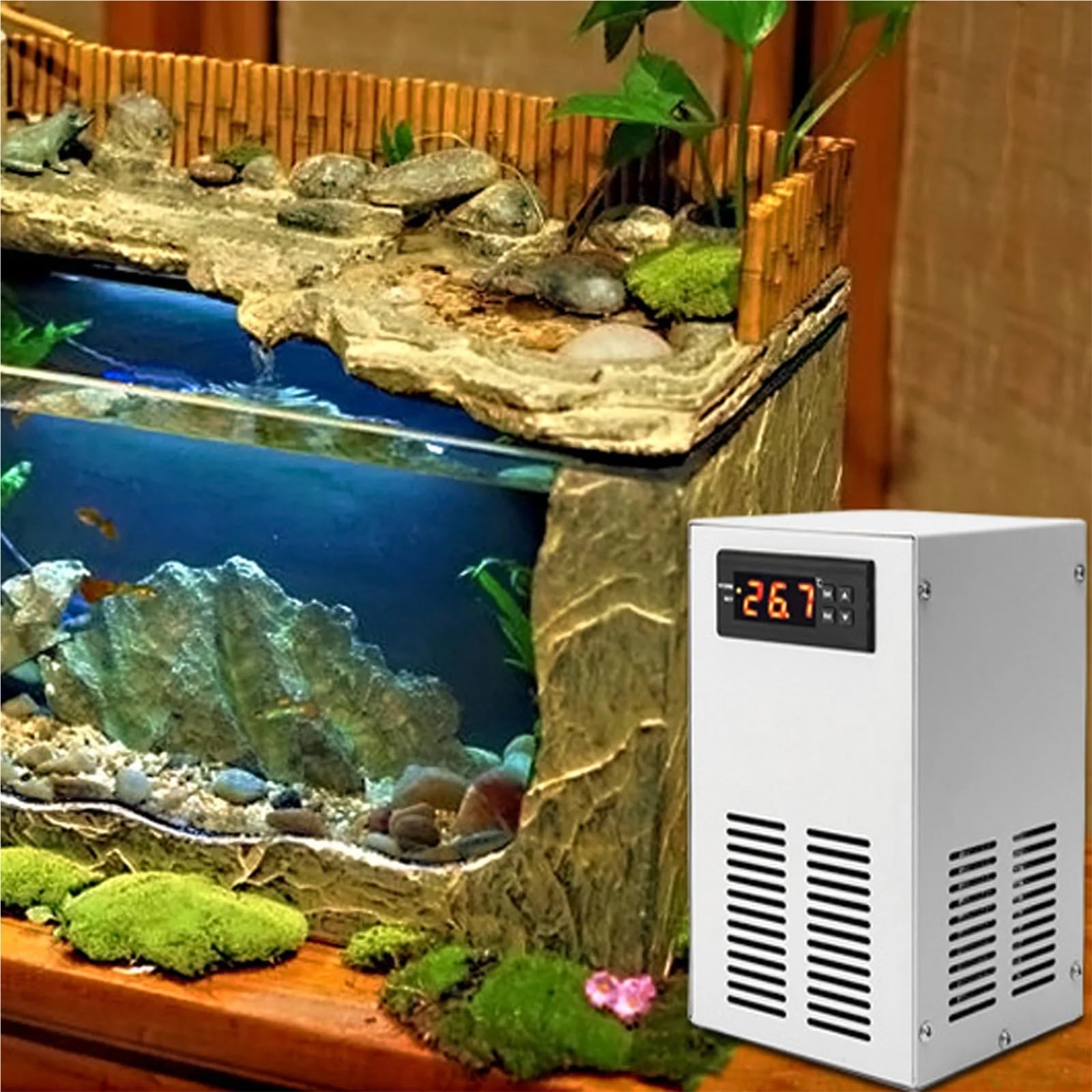 Refrigeratore per acquari, Sistema di Raffreddamento a Temperatura costante for Acquario e Acquario