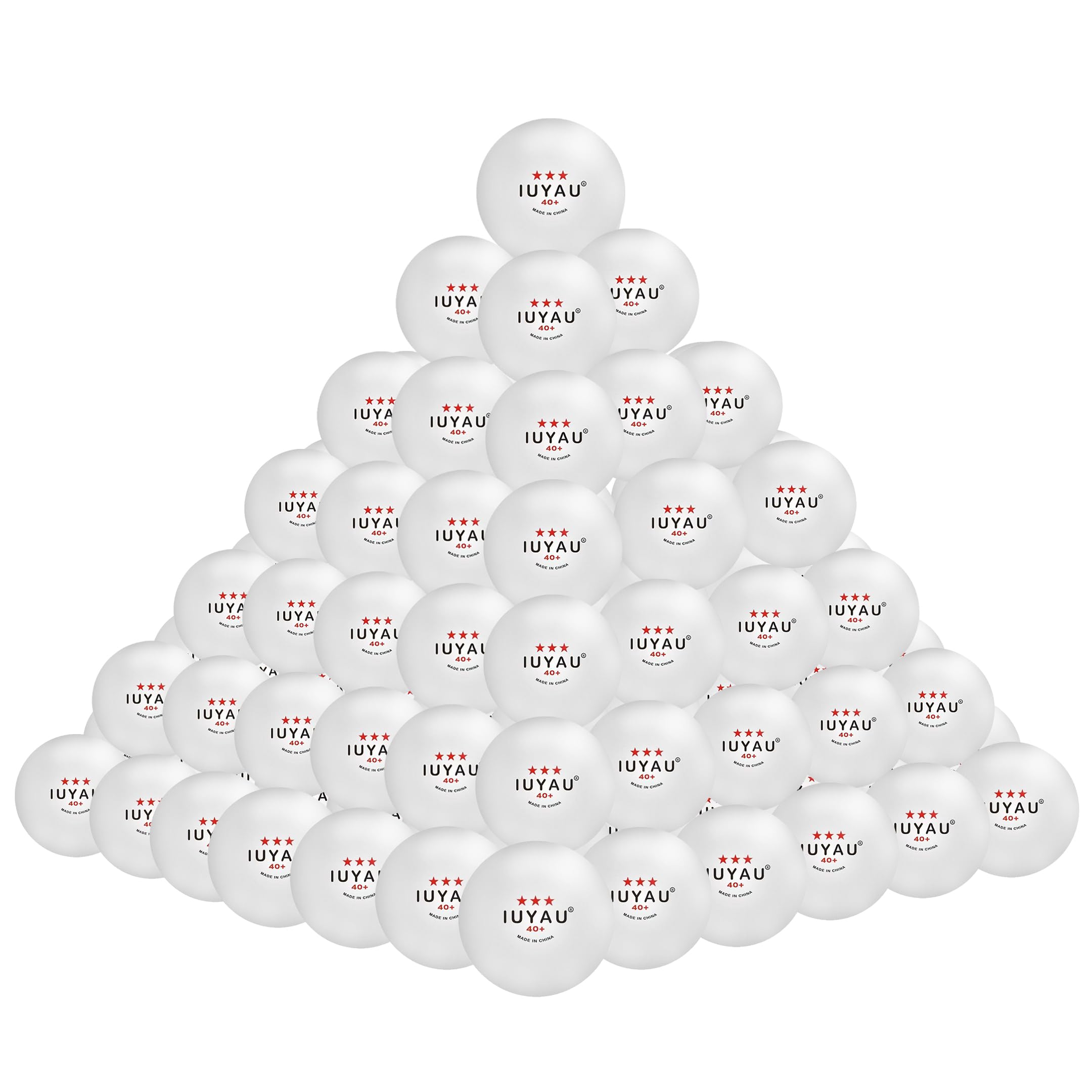 Ping Pong Balls - 3-Star Premium Orange Table Tennis Balls | High-Performance 40+ ABS Professional Quality | Ultimate Durability for Indoor & Outdoor Ping Pong Tables