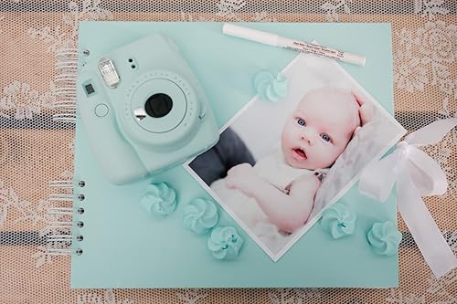 Miniatura 5 de Never Ever Land Álbum de recortes  Libro de recortes azul de 12 x 10 pulgadas. Suministros para álbumes de recortes, libro de recuerdos, libro de